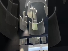 Acciaio inossidabile anello saldato schermo mesn decorativo