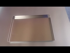 Grado alimentare 1,0 mm Spessore 60x40x4 cm Piattino da forno in acciaio inossidabile 304