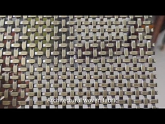 304 316 Maglieria architettonica in acciaio inossidabile per la decorazione di facciate di edifici