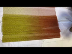 Tenda decorativa in rete di alluminio, schermo a spirale in filo metallico