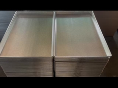 Deidratore metallico personalizzato vassoio da forno perforato in acciaio inossidabile resistente per cucinare alimenti