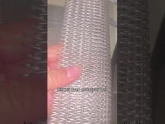 Cintura di trasporto di filo di acciaio inossidabile composta di tessuto equilibrato Cintura di trasporto di filo di acciaio