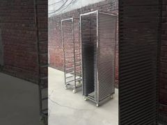 Baker Restaurant 6 12 15 32 Ripiani Carrello da Pasticceria in Acciaio Inox per Teglie