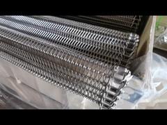 304 Stainless Steel Balance Weave Wire Mesh Freezer Conveyor Belt
