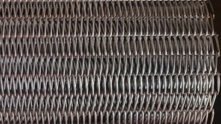 Nastro trasportatore a spirale in rete metallica a catena per panetteria con forno per pizza in acciaio al carbonio metallico ss304