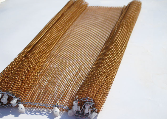 Un buon prezzo. separatore architettonico di Mesh Curtain Room Dividers Partition del metallo di 1mm in linea