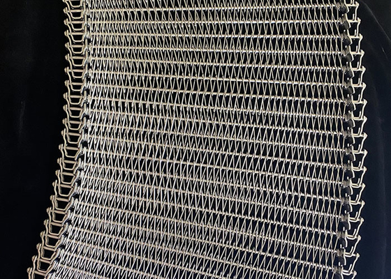 Un buon prezzo. Cavo Mesh Conveyor Belt Heat Resistant del congelatore di 304 tunnel in linea