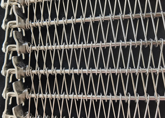 Un buon prezzo. industrie di Mesh Belt For Frozen Food del cavo del commestibile di larghezza di 1.6m in linea