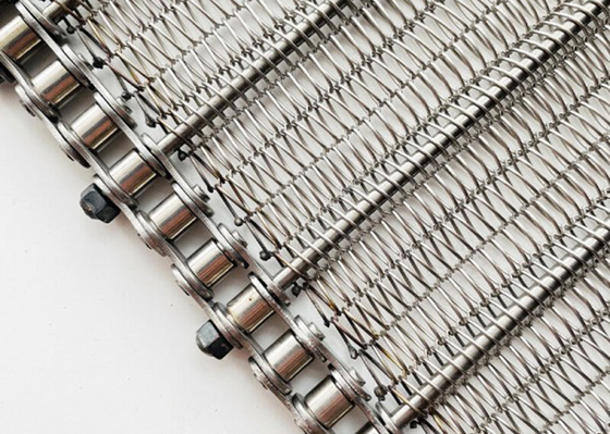 Un buon prezzo. Il collegamento a catena 1mm ss fissa il forno bollente di Mesh Conveyor Belt For Oven in linea