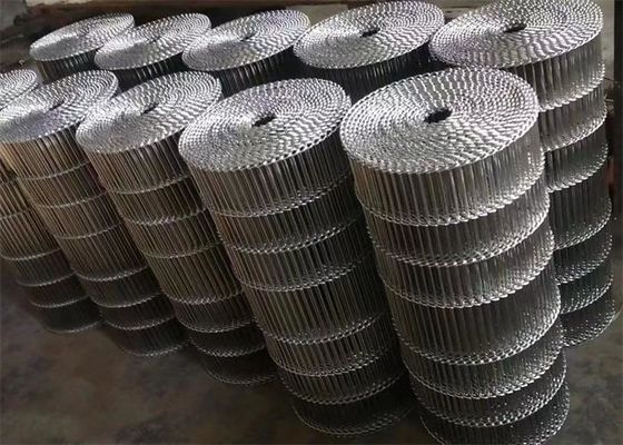 Cinghia piana di Flex Ladder Wire Mesh Conveyor per la trasformazione dei prodotti alimentari