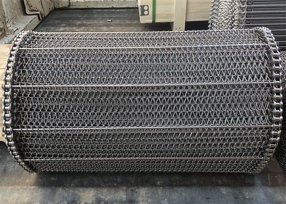 Cavo a catena Mesh Conveyor Belt Rustproof del tessuto di acciaio inossidabile del diametro 0.5mm-5mm