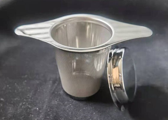 Un buon prezzo. Livello su ordinazione di Infuser 7.5cm del tè dell'a fogli staccabili di acciaio inossidabile di logo 304 con le maniglie in linea