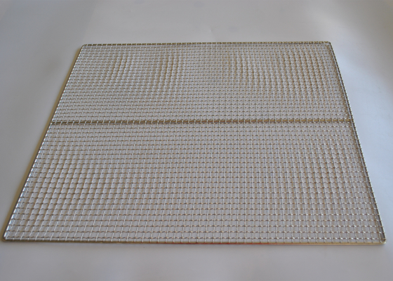 Un buon prezzo. Torrefazione su ordinazione di Mesh Baking Tray For Meat del cavo di dimensione SS304 SS316 in linea