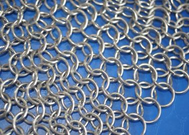 Un buon prezzo. Impianto di lavaggio di Chainmail dell'acciaio inossidabile del commestibile per le pentole del ghisa, forma rotonda in linea
