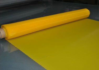 Un buon prezzo. 61T - Maglia di stampa dello schermo del poliestere da 64 micron per stampa della maglietta, larghezza di 157cm in linea