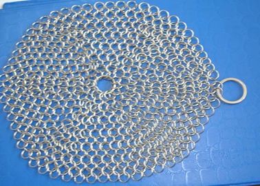 Un buon prezzo. pulitore della colata del ferro dell'impianto di lavaggio di Chainmail dell'acciaio inossidabile 304 7*7 per il commestibile in linea