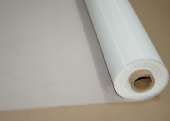 Maglia su misura del tessuto di stampa dello schermo a 74 pollici per elettronica, colore giallo/bianco