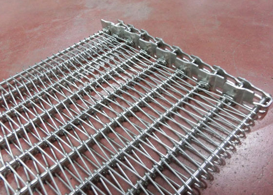 Gli spuntini friggono nel grasso bollente il nastro trasportatore del cavo ss con il deflettore, cinghia equilibrata del tessuto