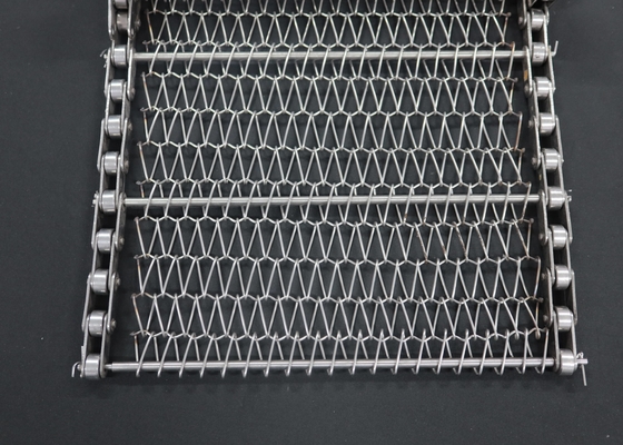 Un buon prezzo. 304 in acciaio inossidabile cintura di trasporto di tessuto bilanciato pane di cottura catena di legame di rete di filo in linea