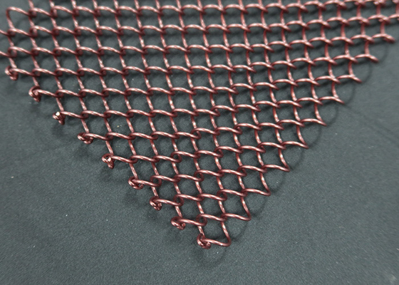 tela Mesh For Decoration d'acciaio decorativo di larghezza di 2.5m