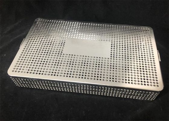 Piatto di sterilizzazione chirurgica in autoclave da 5 mm in acciaio inossidabile 316l