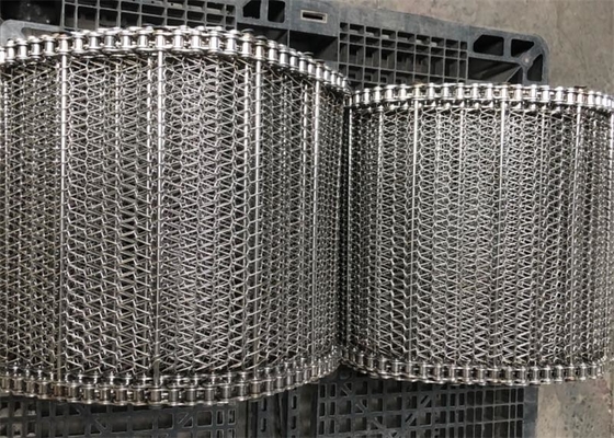 Un buon prezzo. Catena di acciaio inossidabile Ss 304 Spirale nastro trasportatore di bilanciamento metallico tessuto 180 gradi in linea