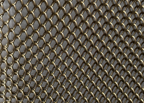 Un buon prezzo. Vernice Comesh Copper Decorative Metal Mesh Screen In Particole in linea