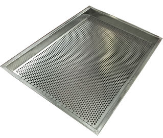 Metallo Perforatted del forno del vassoio della maglia dell'acciaio inossidabile 316 che cuoce spessore di 2.0mm