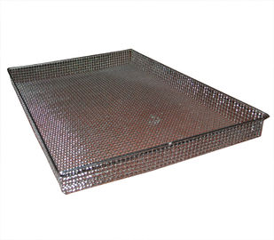 Un buon prezzo. Rettangolo del cesto metallico del metallo di FDA per stoccaggio/sterilizzazione/BBQ in linea
