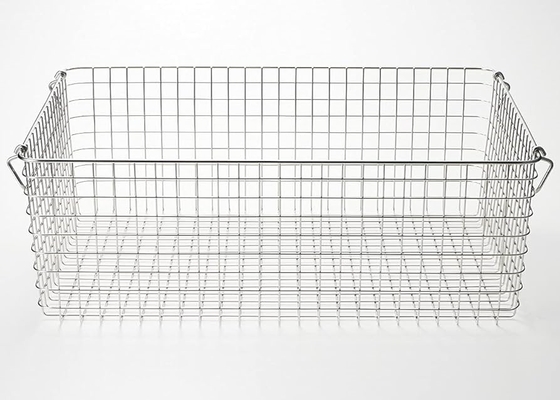 Un buon prezzo. Acciaio inossidabile immagazzinamento telaio di rete cesto stile rustico Tote cesto per la decorazione domestica personalizzato Wire Mesh cesto in linea