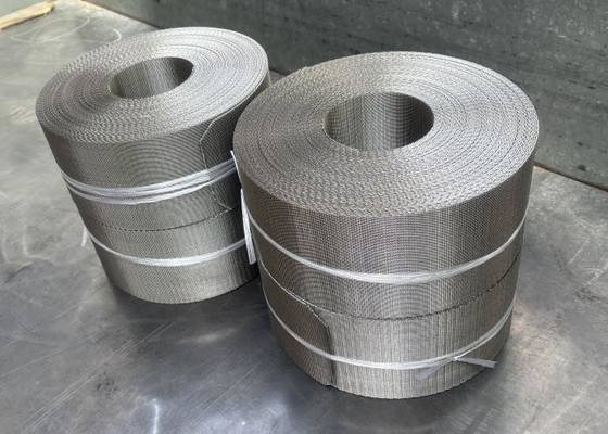 Un buon prezzo. Estrusore di plastica 304/316 Maglia di filo in acciaio inossidabile cintura di maglia di filtro di tessuto olandese inverso in linea