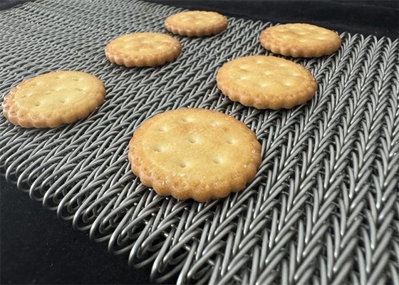 Cintura di trasporto di filo di acciaio inossidabile composta di tessuto equilibrato Cintura di trasporto di filo di acciaio