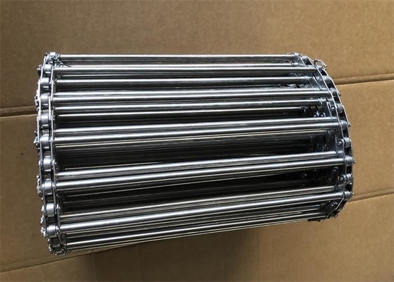 Un buon prezzo. Fatto su misura Acciaio inossidabile Support Shaft Catena Rod Conveyor Belt Metal Cross Rod Scala Track Mesh Belt in linea