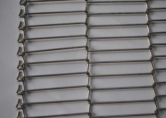Nastro trasportatore equilibrato di Mersh del cavo dell'acciaio inossidabile con resistenza al calore