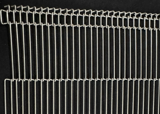 Un buon prezzo. Professionale 304 316 in acciaio inossidabile scala piatta flessibile connessione connessione a rete di filo per la confezione di cioccolato in linea