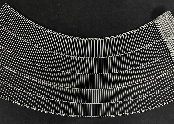 2 mm-10 mm cintura trasportatrice a filo piatto resistente alla corrosione