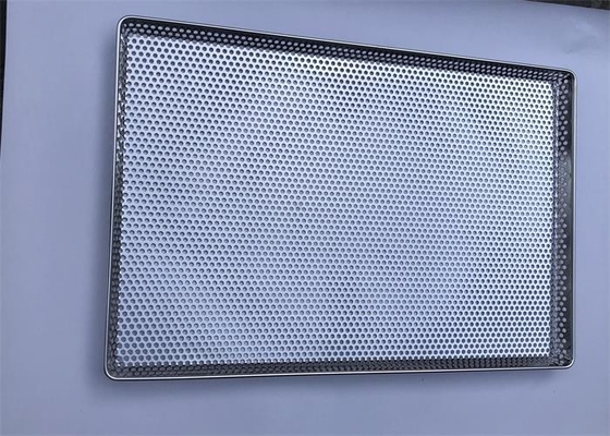 Un buon prezzo. Dimensione personalizzata Seccazione di grado alimentare vassoio da forno perforato in acciaio inossidabile in linea