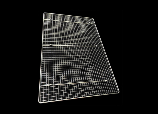 316 304 Acciaio inossidabile Piatto alimentare Panetteria raffreddamento Asciugatura Forno Cucina vassoio Scaffale di filo per carne carne bovina pane fritto