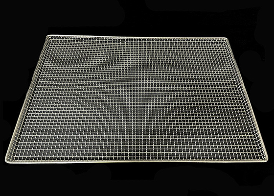 Un buon prezzo. Grado alimentare 18x26 pollici in acciaio inossidabile 316 metallo saldatura perforato vassoi di asciugatura per erbe in linea