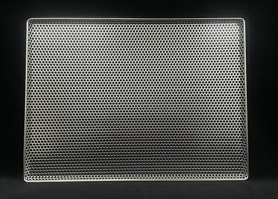 Acciaio inossidabile di grado alimentare 304 316 vassoi di lamiere metalliche perforate per la cottura, l'essiccazione e il raffreddamento