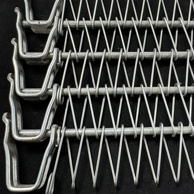 iqf Tunnel Freezer Spirale Mesh Conveyor Belt per torre di raffreddamento modulare