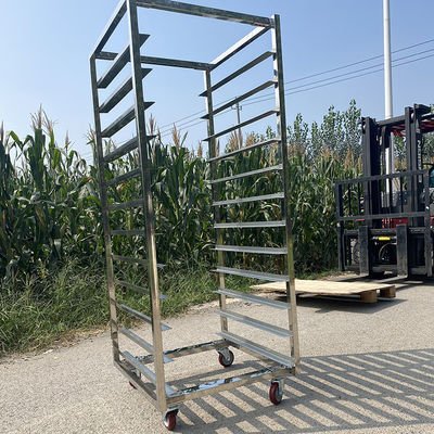 Scaffale di raffreddamento commerciale in acciaio inossidabile