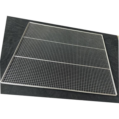 Personalizzare Grill Riutilizzabile Grill Barbecue Mesh Asciugatura Grill Tray 304 acciaio inossidabile Wire Mesh Forno Rack di raffreddamento