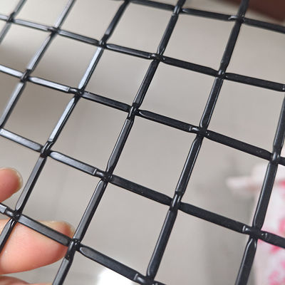 Un buon prezzo. Rete metallica decorativa a maglia intrecciata a traliccio in acciaio inossidabile, colore nero opaco, per decorazione in linea