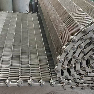 Cintura trasportatrice in acciaio inossidabile per forno a galleria