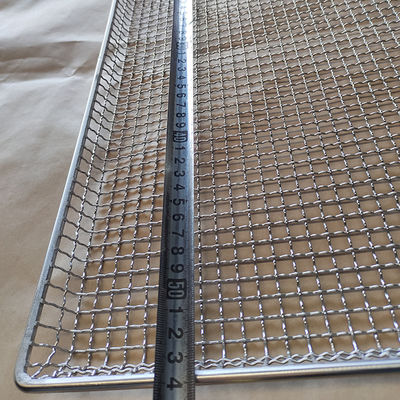 Un buon prezzo. Vassoio da forno per ciambelle professionale in rete metallica di acciaio inossidabile 304 da 800 x 600 mm in linea