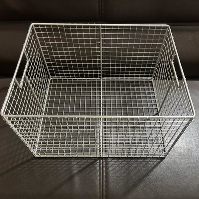 Un buon prezzo. Cesto di stoccaggio in metallo in metallo a filo metallico personalizzato 304 cesto in metallo all'ingrosso vassoio all'ingrosso in linea