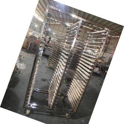 Un buon prezzo. Capacità portante carico personalizzato 304 in acciaio inossidabile portabricciatore di carrello per asciugatura per asciugatura in linea