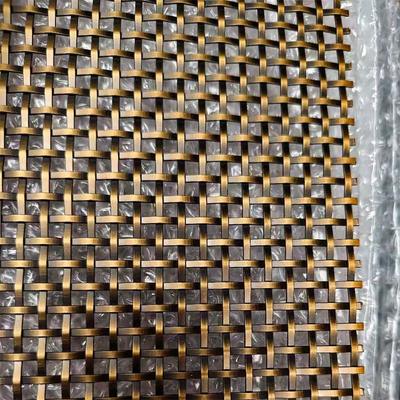 Un buon prezzo. Schermata di mobili in metallo a filo piatto per grille decorative per filo in ottone antico per porte per le porte dell'armadio in linea