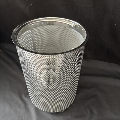 Un buon prezzo. Stainless Steel Cylinder Mesh Screen Filter Tube Woven Wire Mesh Strainer Round Perforated Filter Basket in linea